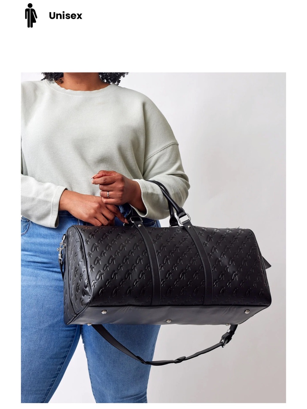 Glamaholic MONOGRAM UNISEX DUFFLE BAG - Picture 9 of 9